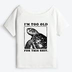 Kyoto-Lion Turtle Meme T-Shirt for Women
