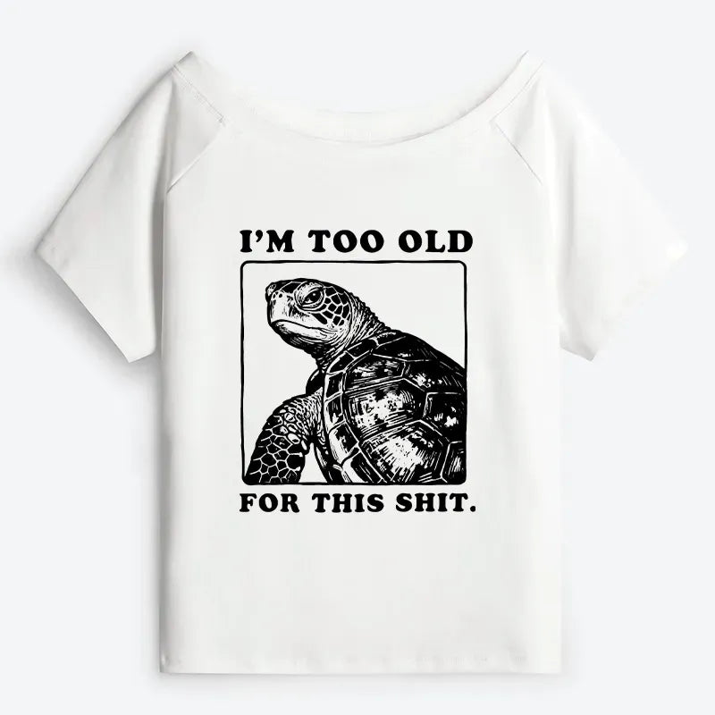 Kyoto-Lion Turtle Meme T-Shirt for Women