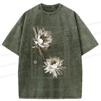 Vintage Japanese Ukiyo-e T-Shirt for Summer