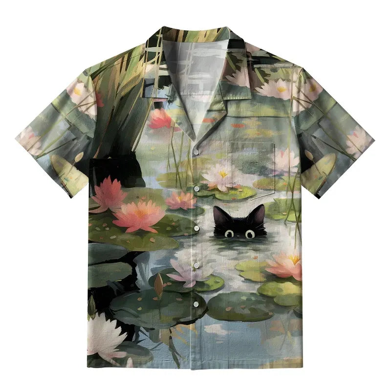 Japanese Aloha Shirt for Vacation