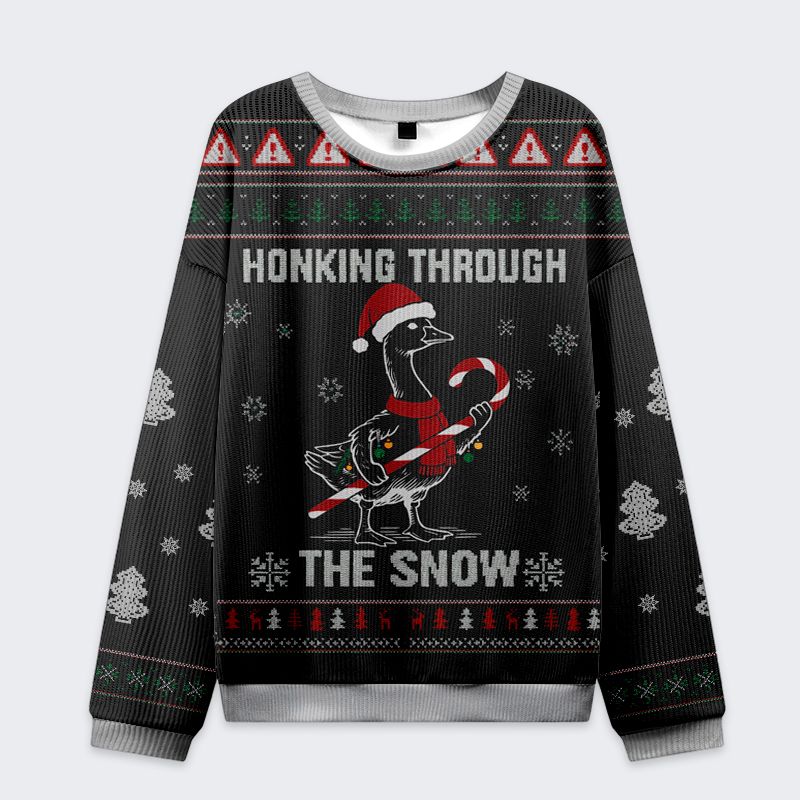 japanese streetwear christmas sweatshirt on sale