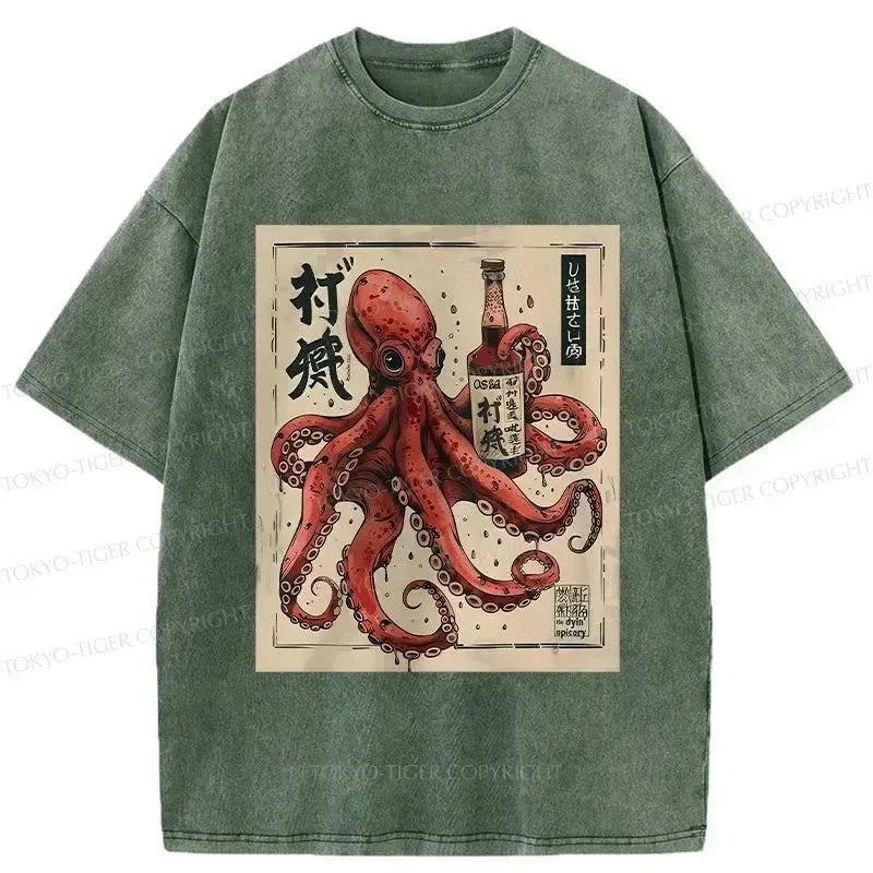 Premium Washed Vintage Osaka Sak¨¦ Tee