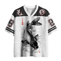 Kyoto-Lion Koi Fish Wave Mesh Jersey