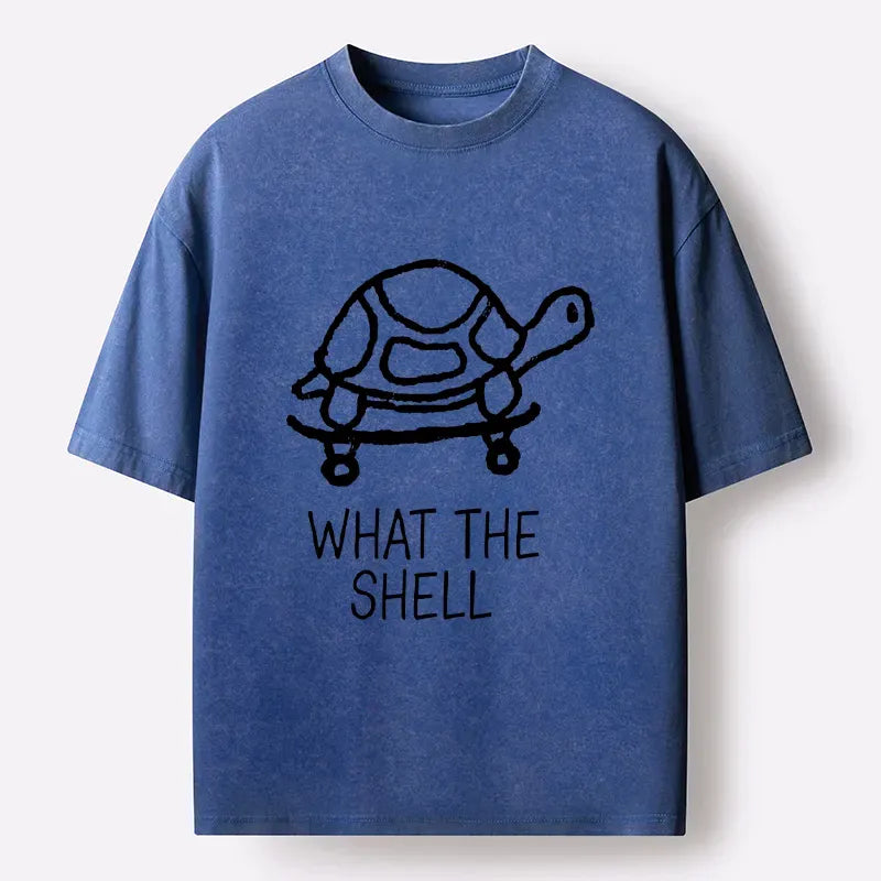 Funny Turtle Washed T-Shirt Best Seller