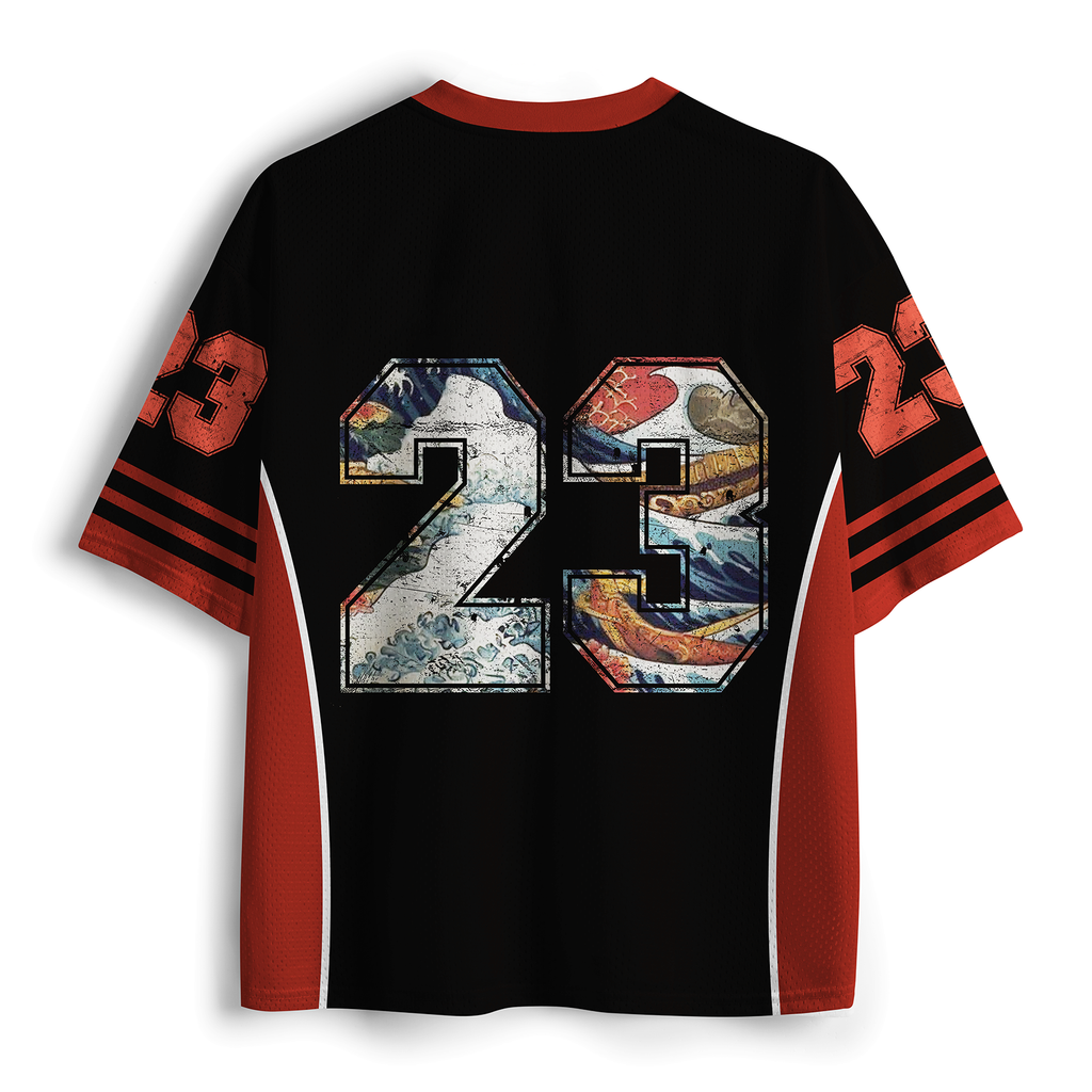 Kyoto-Lion Ramen Meowster Mesh Jersey