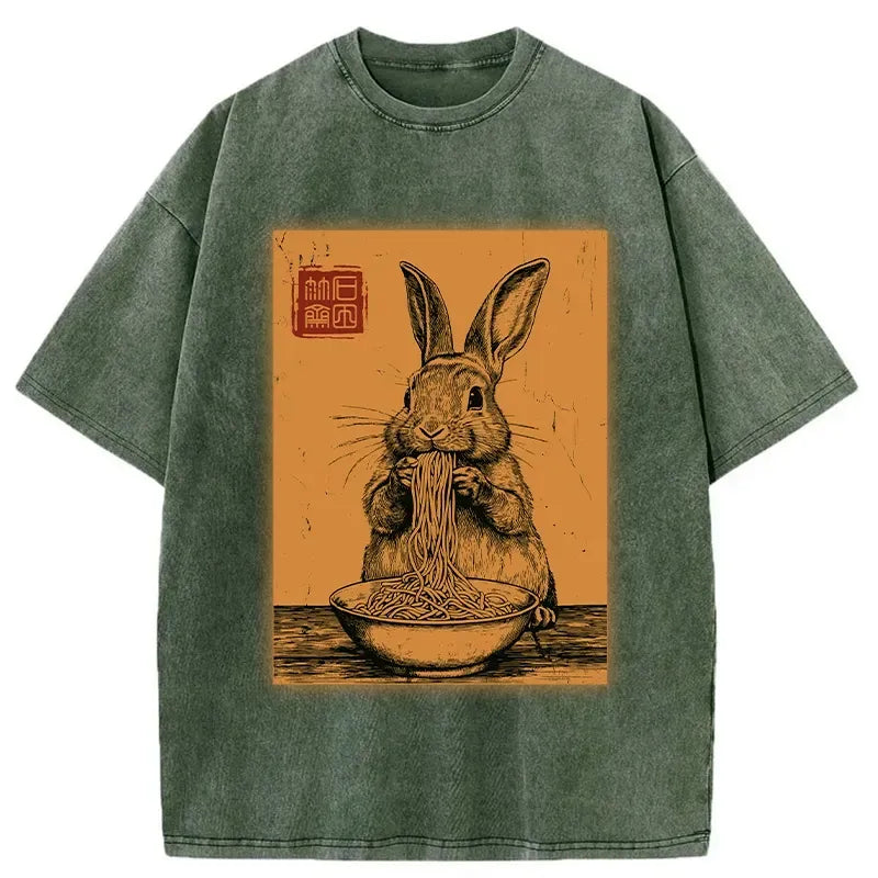 Ramen Lover Rabbit Tee on Sale