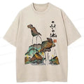 Kyoto Lion Japanese Style T-Shirt for Gift Idea