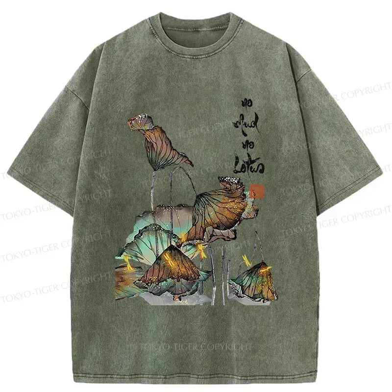 No Mud No Lotus Unisex Cotton T-Shirt for Summer