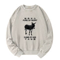 washed unisex sweatshirt Japanese streetwear