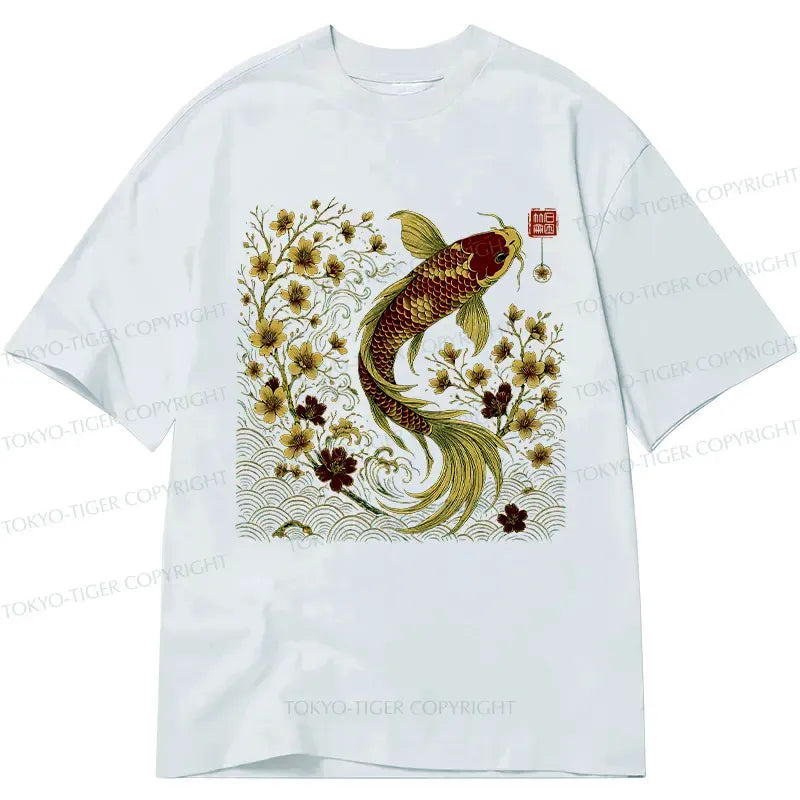 Japanese Ukiyo-e T-Shirt for Summer Vacation