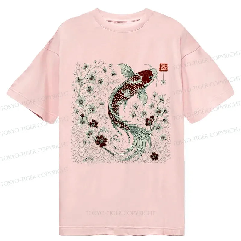 Japanese Ukiyo-e T-Shirt for Summer Vacation