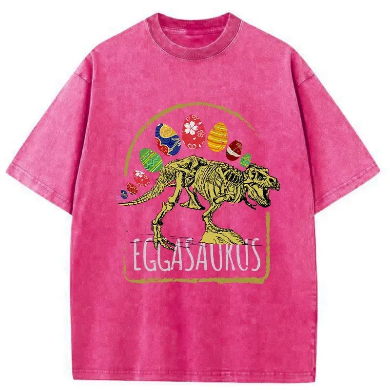 kyoto lion funny eggasaurus t shirt for daily wear