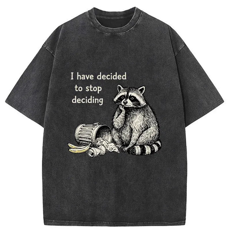 japanese vintage raccoon t-shirt