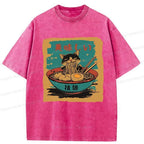Kyoto Lion Kitten Ramen Tee Gift Idea for Her