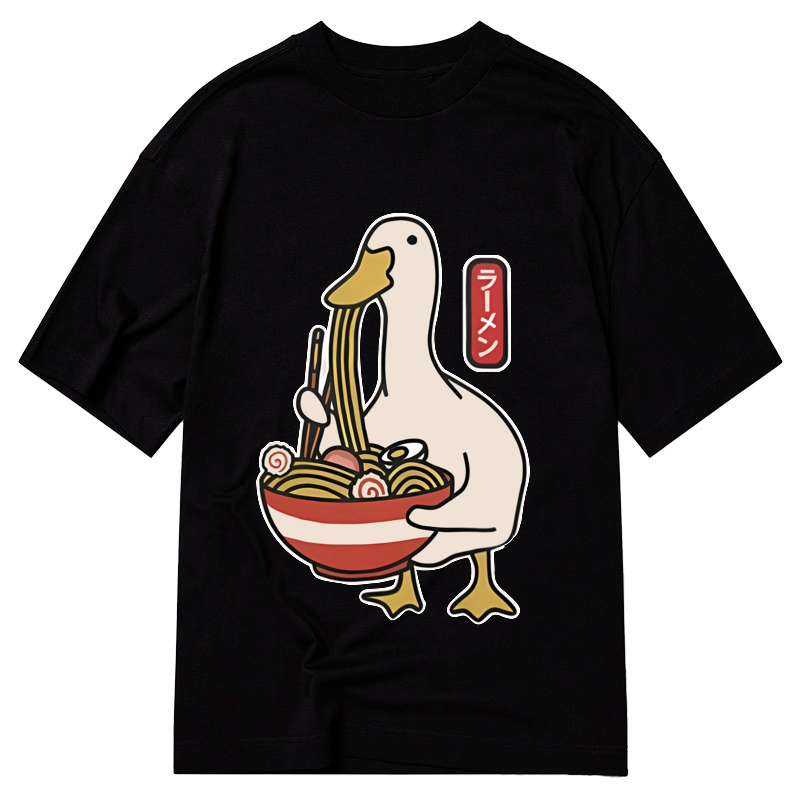 kyoto lion goose unisex cotton tee