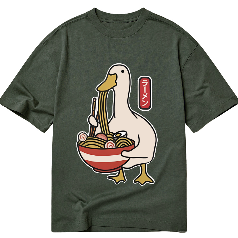 kyoto lion goose unisex cotton tee