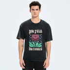 Japanese Vintage Washed T-Shirt for Streetwear