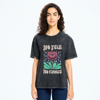Japanese Vintage Washed T-Shirt for Streetwear