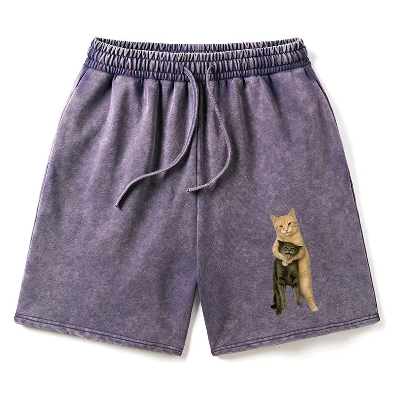 Unisex Washed Shorts On Sale