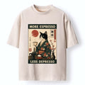 Funny Kimono Cat Washed T-Shirt