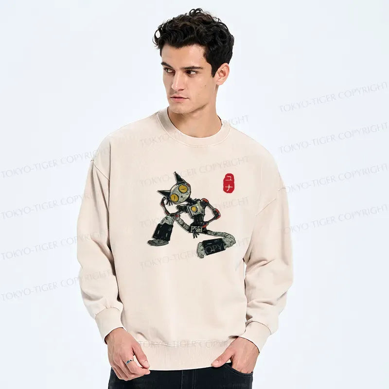 Washed Unisex Sweatshirt with Free Shipping