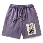 Unisex Washed Shorts for Daily Wear