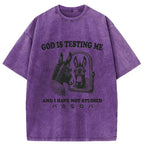 washed unisex tee for streetwear