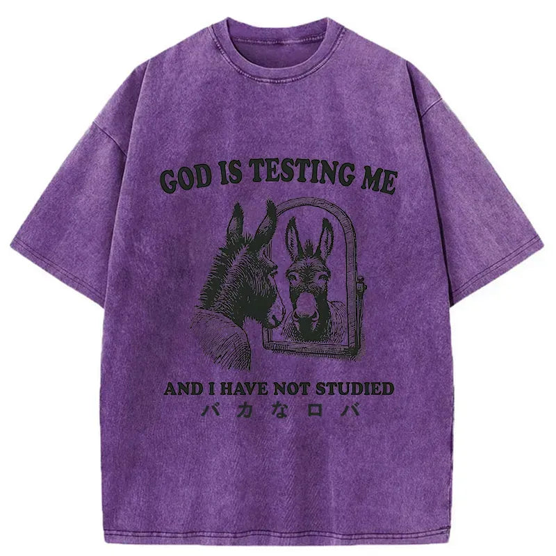 washed unisex tee for streetwear
