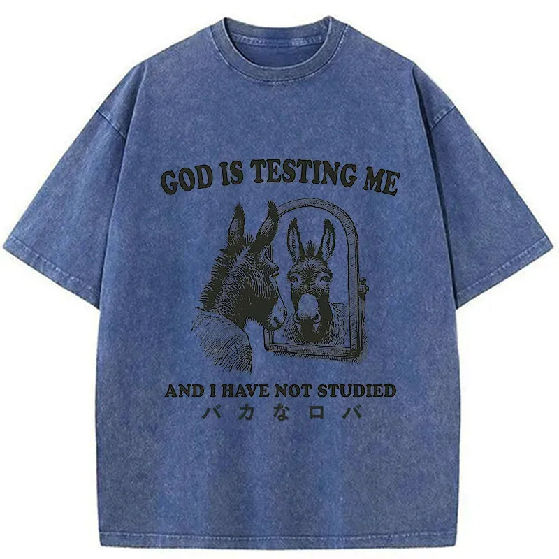washed unisex tee for streetwear