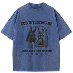 washed unisex tee for streetwear