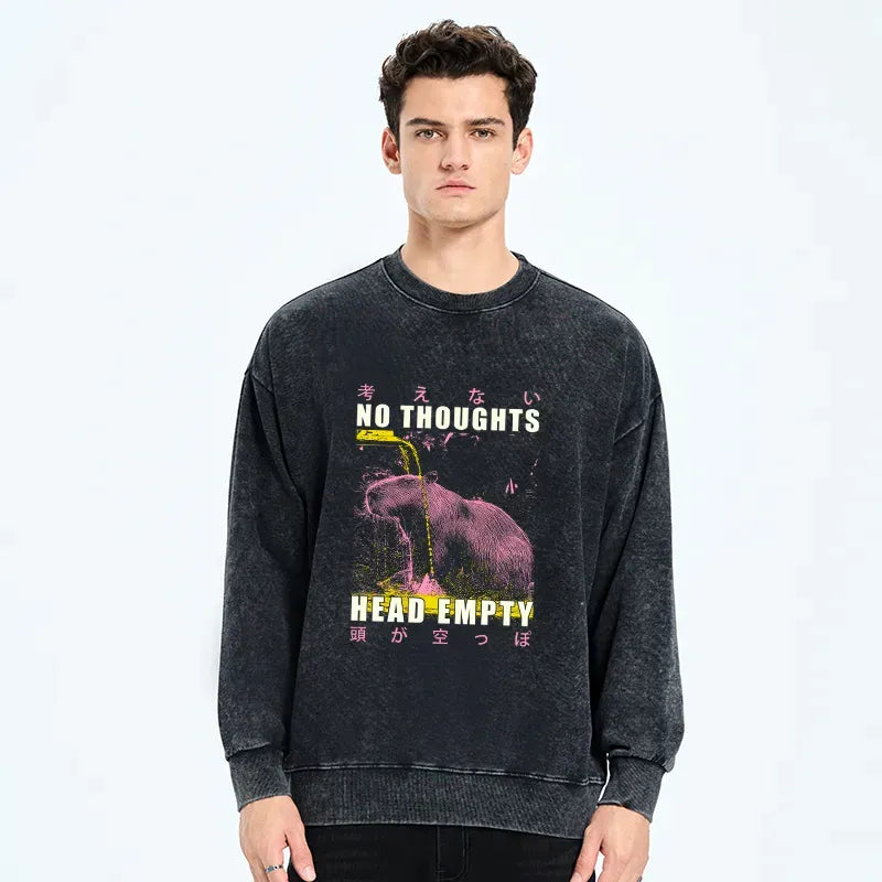 Vintage Japanese Lion Print Sweatshirt