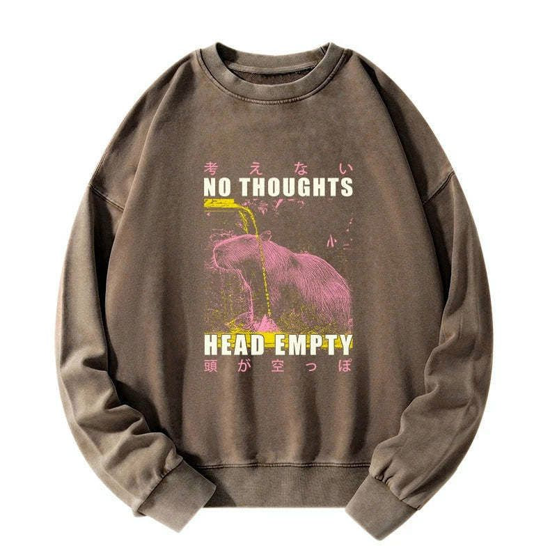 Vintage Japanese Lion Print Sweatshirt