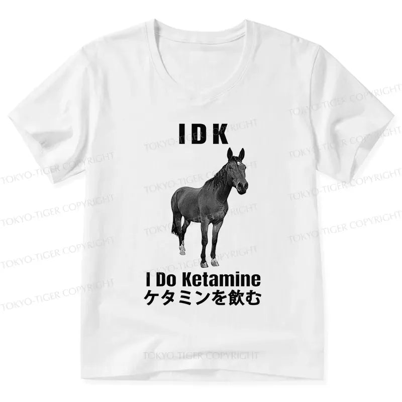 Japanese V-Neck T-Shirt for Daily Wear