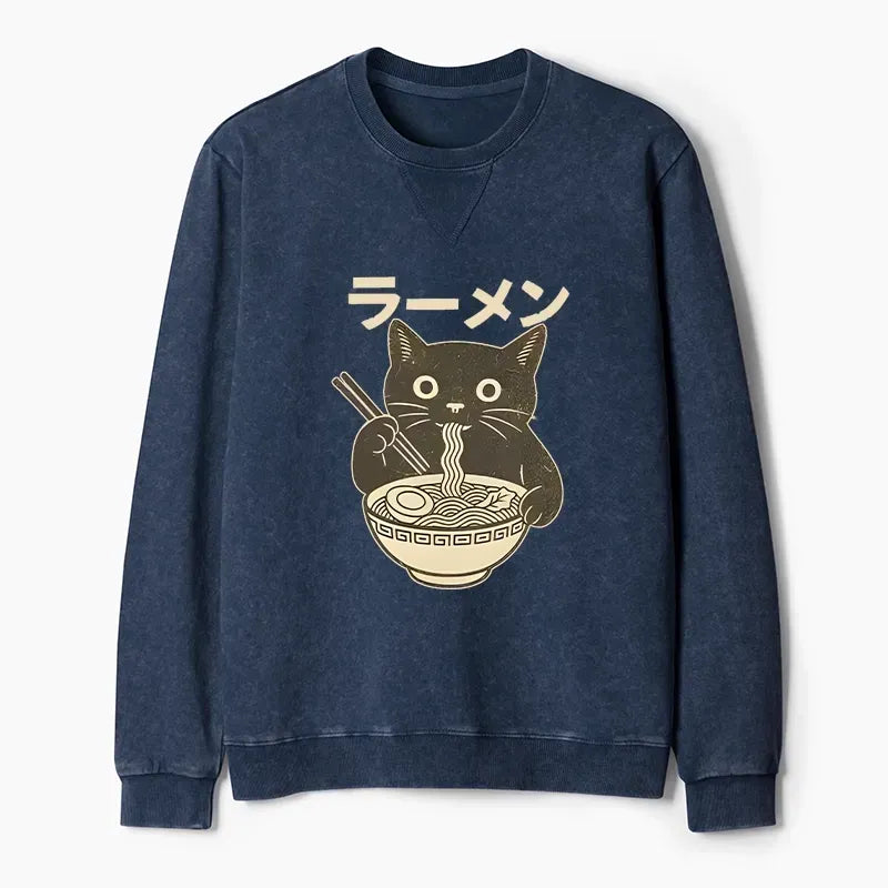 Soft Washed Terry Sweatshirt for Spring