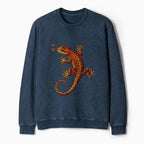 Funny Washed Terry Sweatshirt on Sale
