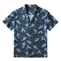 Kyoto-Lion Japanese Traditional Origami Aloha Hawaiian Shirt