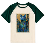 Kyoto-Lion The Cat¡¯s Plan To Rule Them All Raglan T-shirt