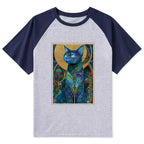 Kyoto-Lion The Cat¡¯s Plan To Rule Them All Raglan T-shirt