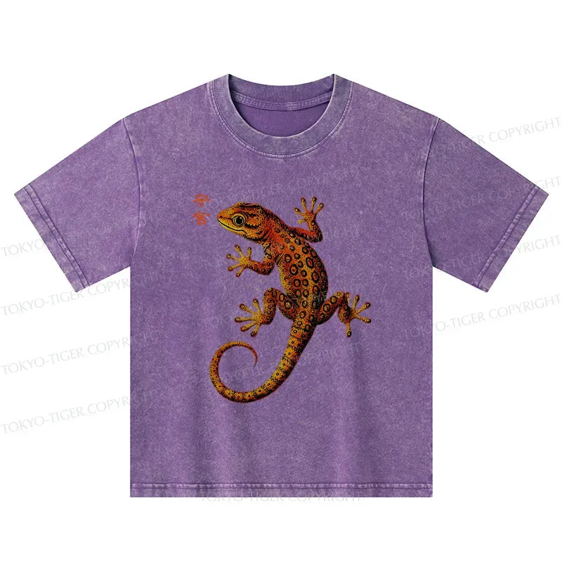 Cute Gecko Shirt for Summer Vacation