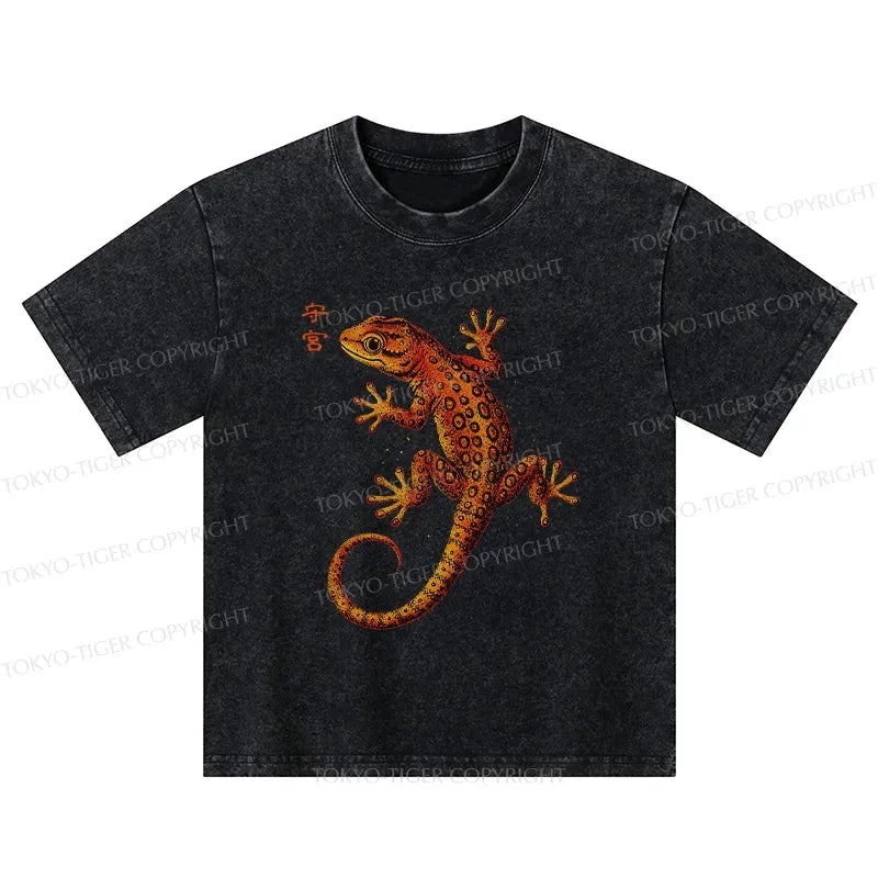 Cute Gecko Shirt for Summer Vacation