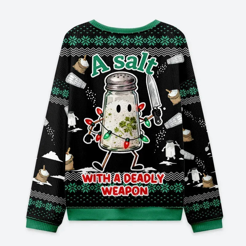 kyoto lion ugly sweater for men