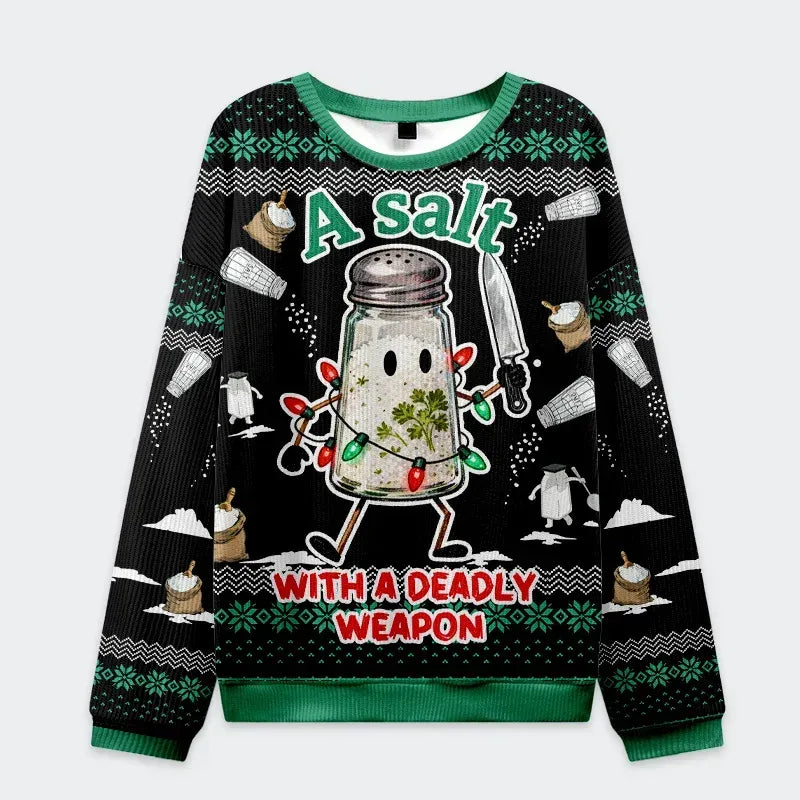 kyoto lion ugly sweater for men