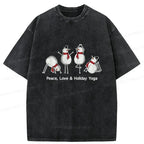 Kyoto Japan Vintage Streetwear Yoga T-Shirt
