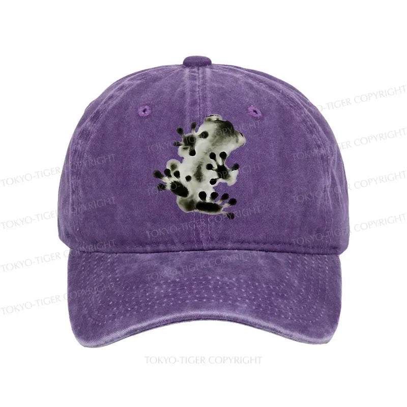 Vintage Japanese Frog Cap for Daily Wear