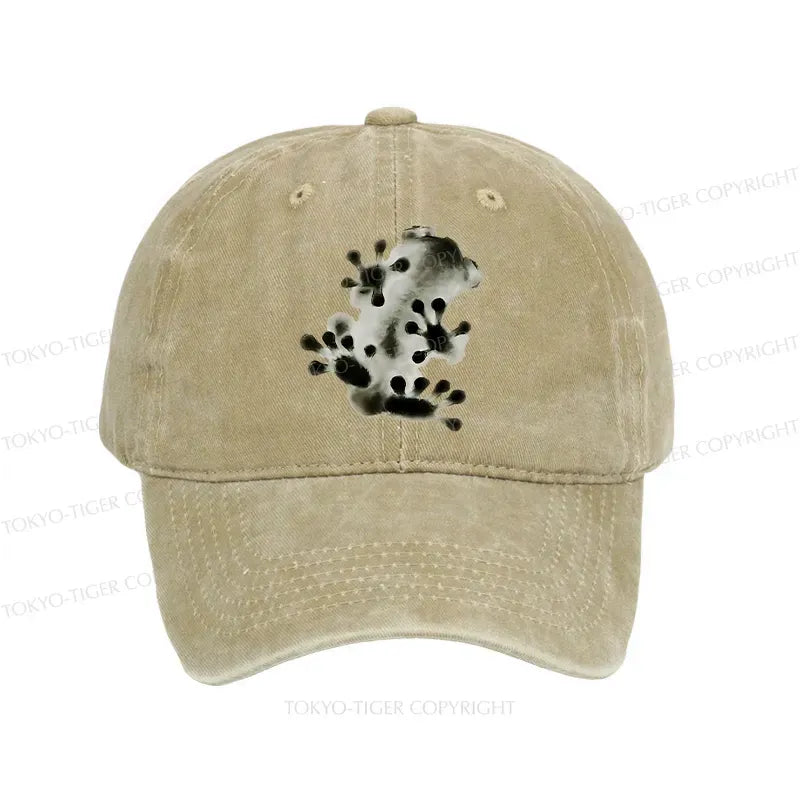 Vintage Japanese Frog Cap for Daily Wear