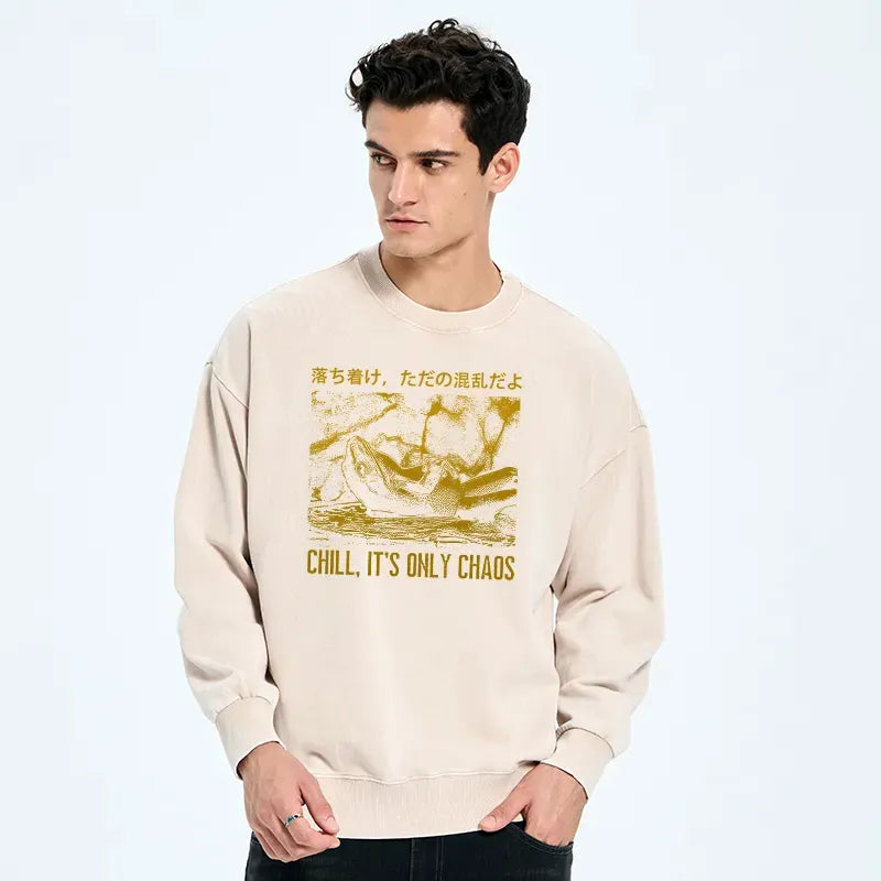 comfortable unisex japanese sweatshirt