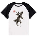 Kyoto-Lion Raglan Shirt for Daily Wear