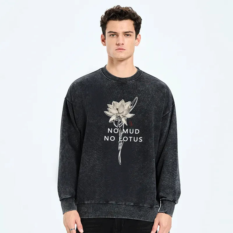 Japanese Zen Lotus Sweatshirt