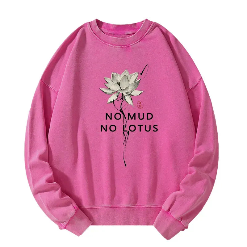Washed Unisex Sweatshirt for Daily Wear