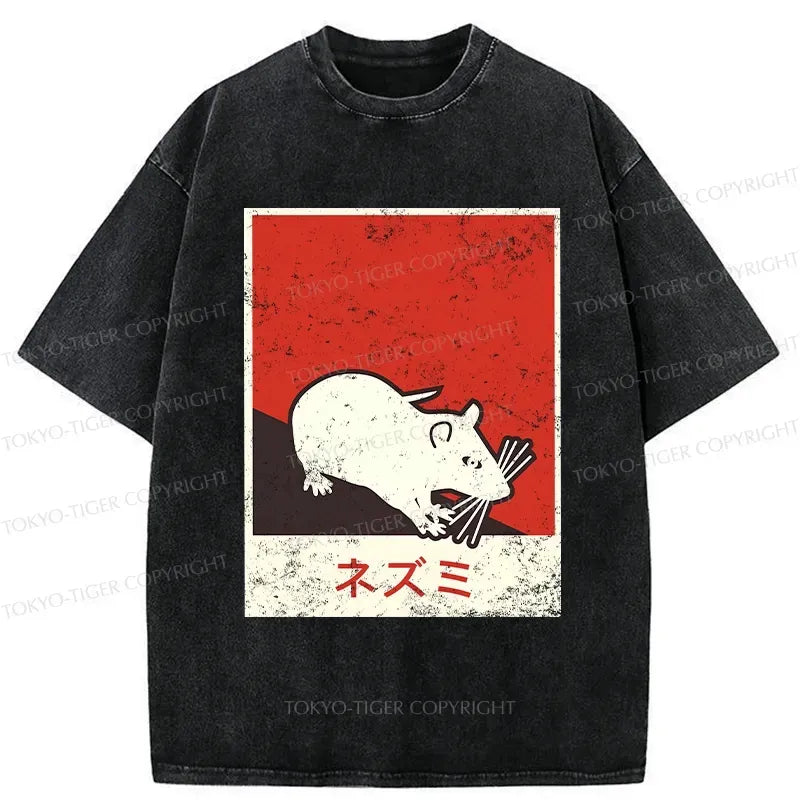 Unisex Rat T-Shirt Best Seller for Streetwear